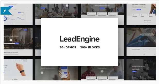 LeadEngine | Multi-Purpose WordPress Theme with Page Builder | With license (No GPL / Nulled)