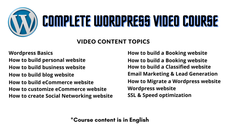 Copy of WP Course